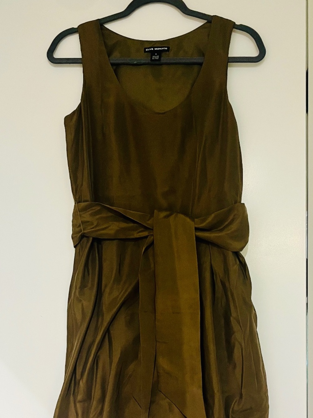 Club Monaco Vintage Cocktail Silk Dress
